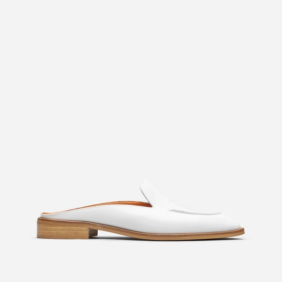 EVERLANE * Modern Loafer Mule in Buffed White EUC - Picture 6 of 8